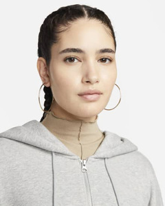 Chándal impermeable con cremallera para mujer, estilo personalizado, 100% algodón, con capucha, talla grande, deportivo, informal, para invierno. - Product Image 4
