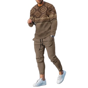 Camiseta de calidad superior, pantalones de chándal, ropa de calle para hombre, sudadera Vintage de gran tamaño, impermeable, a prueba de viento, transpirable, 100% de algodón - Product Image 1