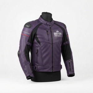 Premium Motorcycle Leather Biker <b>Jacket</b> Motorbike Riding Custom Protective Gear <b>Racing</b> <b>Jacket</b> - Product Image 4
