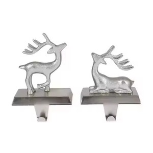 Luxury Festive <b>Stocking</b> Hanger Metal Accessory for <b>Christmas</b> Displays - Product Image 3
