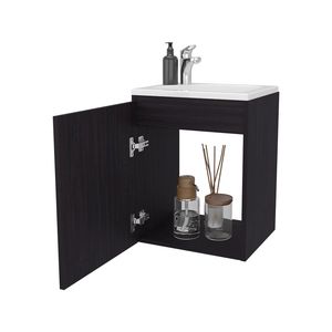 Wengue Integrated <b>Bathroom</b> <b>Vanity</b> with Sink and Faucet Premium <b>Vanities</b> Collection - Product Image 6