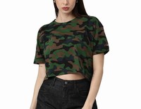 Prix d'usine – Nouveaux crop tops graphiques pour femmes 100 % polyester, appliqués, respirants, style streetwear tendance, pour l'été – Fournisseur de boutiques pour les États-Unis