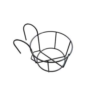 Soporte de Metal para Macetas Colgantes, Decorativo, de Hierro, para Balcón, Terraza, Patio, Jardín, Valla y Exteriores del Hogar - Product Image 5
