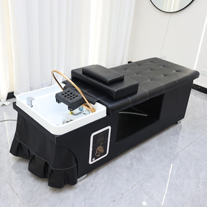 Luxe Japanse Head Spa Bed Equipment Salon Meubels Custom Kleur Haar Wassen <span class=keywords><strong>Water</strong></span> Therapie Massagetafels Thai Shampoo Bed - Product Image 5