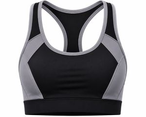 เสื้อชั้นในกีฬาแบบ Racerback สำหรับผู้หญิง คอกลม ไร้ตะเข็บ ระบายอากาศได้ดี แห้งเร็ว น้ำหนักเบา รองรับได้ดี เป็นมิตรกับสิ่งแวดล้อม ผลิตจากผ้าสแปนเด็กซ์/โพลีเอสเตอร์ - Product Image 5