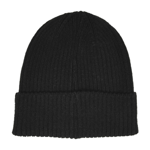 Bonnet d'hiver double couche personnalisé avec logo, jaune et noir, tricoté, haute visibilité, casquette de sécurité, bonnet chaud à revers, vente en gros - Product Image 5