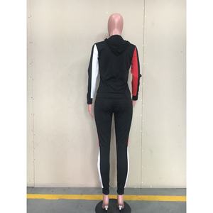 Sudadera con cremallera unisex y forro polar de poliéster, conjunto de chándal de terciopelo personalizado de talla grande para mujer, conjunto de chándal de invierno para mujer - Product Image 3