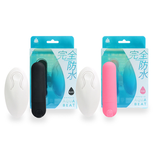 La mejor calidad AQUABEAT Remote Play 10 patrones IPX7 batería recargable vibrador juguetes sexuales frecuencia personalizada excelentes precios - Product Image 1