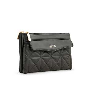 Pochette décontractée noire modèle P97642 pour étuis à bijoux - Product Image 2