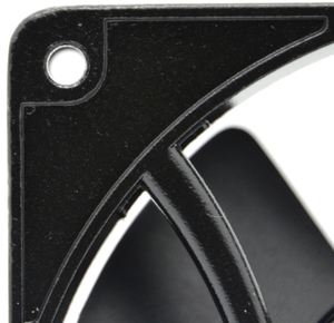 Ventilateur axial industriel réversible 120x120x25 avec moteur électrique à roulement à billes et pales en plastique, support OEM/ODM - Product Image 3