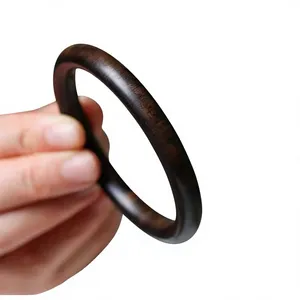 MN Exports Brazalete de Madera Hecho a Mano, Ajustable, Estilo Rústico Boho, para Fiesta Cristiana, Accesorio de Muñeca, Regalo para Mujeres y Hombres, Moda - Product Image 5