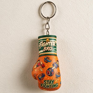 Porte-clés Gant de Boxe Miniature, Breloque Gant de Combat, Merchandise de Fitness et de Gym, Design Personnalisé, Souvenir Sports de Combat, Arts Martiaux - Product Image 1