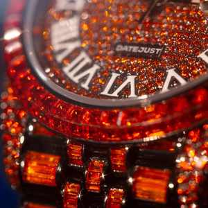 นาฬิกาข้อมือสแตนเลสสตีล ETA ดีไซน์หรูหรา ประดับเพชรโมอิสซาไนต์เต็มเรือน ความใสระดับ VVS กำลังเป็นที่นิยม ออกแบบได้ตามสั่ง สำหรับผู้ชาย - Product Image 4