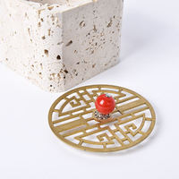 Nouveau brûleur à bakhoor en travertin naturel, brûleur Madhkan, brûleur à oud arabe pour la fragrance d'intérieur, diffuseur d'aromathérapie pour le Ramadan