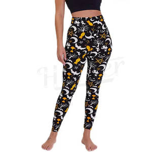 Leggings de yoga personnalisés pour femmes, imprimés par sublimation, de haute qualité et à séchage rapide, vente en gros - Product Image 1