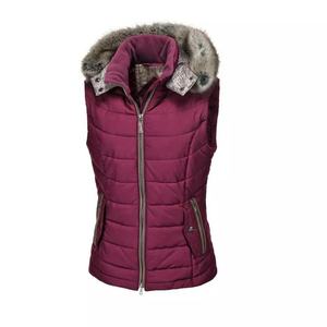 Chaleco Acolchado sin Mangas para Mujer, Diseño Moderno, con Capucha, Material de Poliéster/Nailon, con Diseño y Logotipo Personalizados - Product Image 2