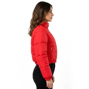 Women Puffer <b>Jacket</b> Premium <b>Quilted</b> Outerwear Women Puffer <b>Jacket</b> Crafted With Durable Material Lightweight Padding - Product Image 5