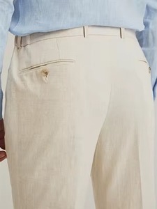 Men's British Style Single Breasted Velour Beaded <b>Pants</b> Suit - Product Image 2