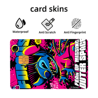 Autocollants imprimés de séries de dessins animés, autocollants décoratifs pour cartes d'étudiant, cartes de crédit, cartes d'identité, journaux et albums de scrapbooking