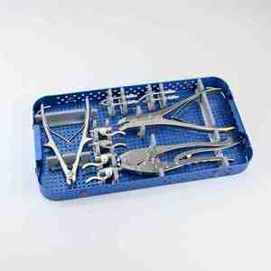 Instrumentos Quirúrgicos Ortopédicos Médicos a Precio de Fábrica, Instrumentos para Cirugía de Trauma, Juego de Instrumentos de Titanio con Cable de Blush Surgical - Product Image 2