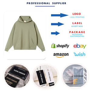Sudadera con Capucha de Forro Polar Transpirable para Invierno, Sudadera Extra Grande con Logotipo Personalizado, Sudadera de Algodón Grueso para Hombre y Mujer - Product Image 4