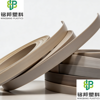 Bande de bordure MINGBANG pour meubles, grain de bois 0,4 mm-3 mm, pour scellement des bords de table, étanche, durable, bande de scellement, vente en gros d'usine