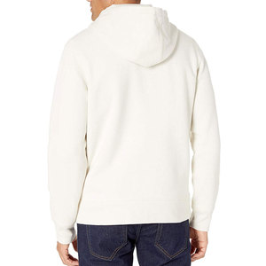 Fashion Zipper Hoodie For Men Warm Basic Cotton Blended Fleece Full <b>Zip</b> <b>Hooded</b> For Streetwear Casual And Sports Wear - Product Image 2