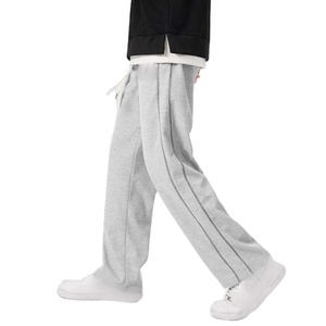Pantalones de chándal extragrandes informales ligeros de fabricante OEM pantalones acampanados cortados para correr para hombre 2026 - Product Image 2