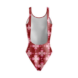 Traje de Baño Bikini de Corte Regular para Mujer, Estampado Floral 3D, Escote Redondo, Tejido Transpirable de Spandex/Poliéster - Product Image 2