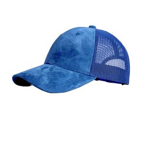 Casquette de camionneur en daim à mailles végétaliennes personnalisée de haute qualité, excellente pour la combustion de chapeau - Product Image 5