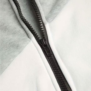 Custom <b>Men</b> Activewear Tracksuit Set Zipper Front <b>Track</b> <b>Jacket</b> And Jogger OEM ODM Wholesale - Product Image 6