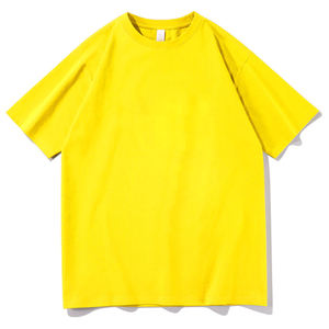 Camiseta de manga corta unisex para parejas, de color sólido, extragrande, lisa, para hombre - Product Image 4