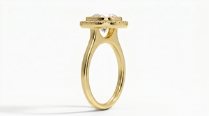 <b>Cushion</b> Cut Diamond Engagement <b>Ring</b> for Women Classic Lab Grown Diamond - Product Image 4