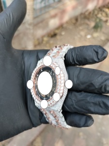Reloj Mecánico de Lujo con Cronógrafo, Acero Inoxidable, Esfera de Cristal Analógica, Luminoso, Cierre Plegable, Diseño Vintage para Hombre, Edición Limitada - Product Image 3