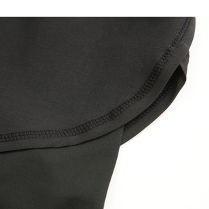 Shorts pour hommes en toile écologique respirante 100% polyester, séchage rapide, fermeture à cordon, style streetwear vintage, été, décontracté, uni - Product Image 6