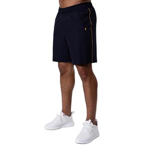 Pantalones cortos de gimnasio para hombre, ropa de entrenamiento atlético de tela polar 100% de poliéster, con logotipo personalizado, servicio OEM - Product Image 1