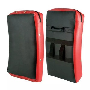 เครื่องชกมวยแบบโค้งหนัง PU สำหรับต่อยมวยเตะแบบยูนิเซ็กซ์โลโก้ออกแบบได้ตามต้องการสำหรับมวยไทย - Product Image 1