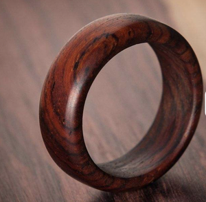 Bracelet Unisexe Large en Bois Fait Main, Taille Personnalisée, Style Ange, Technique Polie – Grande Vente - Product Image 3