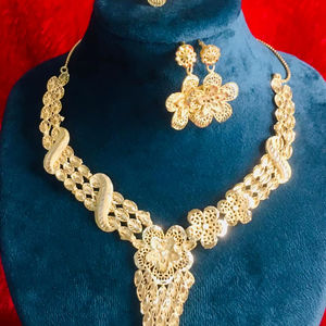 DDP Best-Selling 24K Gold Plated Jewelry <b>Set</b> <b>for</b> <b>Weddings</b> Parties Gifts-World Wide Export to France USA United Kingdom - Product Image 1