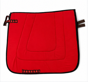 Horse Dressage English Saddle <b>Pad</b> with Cotton and Foam Filling for Competition and Training - Product Image 1