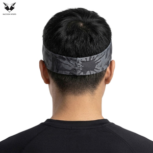 Non-Slip Breathable Thin Lightweight Sublimated Pattern Athletic Premium Stretchable Elastic <b>Headband</b> for Baseball Softball - Product Image 6