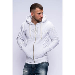 Sweat-shirts pour hommes en tissu de qualité supérieure, double couche de polaire, teinture unie, séchage rapide, respirant, coupe ample, vêtements d'hiver personnalisés - Product Image 3