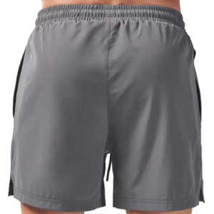 Men's Oxford Fabric Polyester/Cotton Bermuda <b>Shorts</b> Front Logo High Street Style Drawstring Elastic Waist Casual Wear Breathable - Product Image 3
