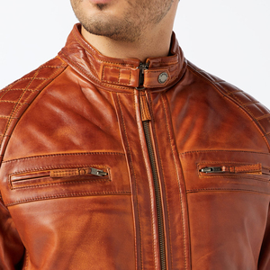 Best Selling Waterproof <b>Men</b> Leather Jacket Winter Wear <b>Men</b> Leather Jacket Hot Sale jacket for <b>men</b> - Product Image 6