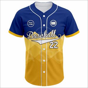 Custom Baseball Jersey Set 100% Polyester Breathable Quick Dry Sublimation Team Uniform OEM Private <b>Label</b> Supply Summer Letter - Product Image 2