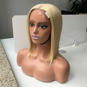 Vente en gros 100% Cheveux bruts raides d'os vietnamien Perruque de cheveux humains blonds de super qualité Extensions de tissage de cheveux doublement étirés - Product Image 2