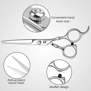 Nuevos Accesorios de Barbería, Tijeras con Peine Desmontable, Juego de Tijeras de Peluquería con Peine, Tijeras para Cortar Cabello - Product Image 2