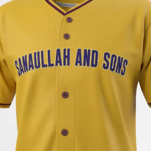 Ensemble de maillots de baseball personnalisés pour équipes, hommes et femmes, respirant, léger, vêtements de sport, fournisseur en gros, OEM - Product Image 3