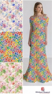 Custom Soft Polyester Digital Printed Fabric Manufacturer Lightweight Fashion Textile for Garments Dresses Home Decor - Product Image 3