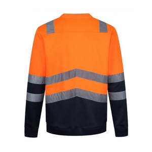 Nouvel Arrivage – Sweat-shirt de Travail Haute Visibilité pour Homme, Orange, Manches Longues, T-shirt Haute Visibilité, T-shirt Personnalisable Haute Visibilité - Product Image 2